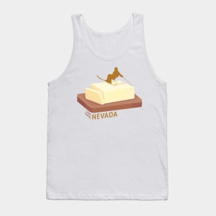 Ski Butter Carving | Lake Tahoe Nevada Tank Top